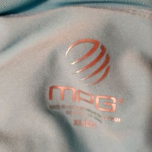 MPG Sport Mondetta Performance Gear Travel Dress Tennis Golf teal/gray SZ XL